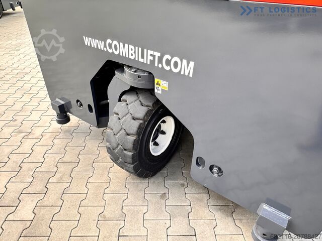 4-way forklift truck Combilift C4000 / GAS / TRIPLEX / 9300MM /LIKE NEW