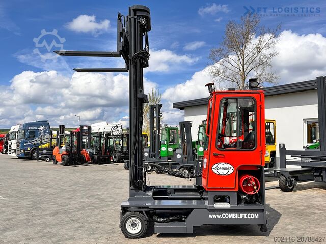 4-way forklift truck Combilift C4000 / GAS / TRIPLEX / 9300MM /LIKE NEW