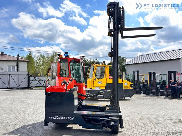 4-way forklift truck Combilift C4000 / GAS / TRIPLEX / 9300MM /LIKE NEW