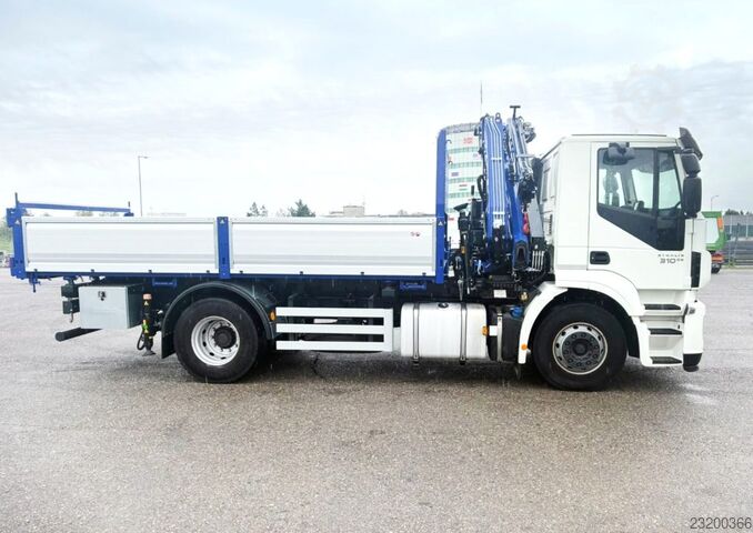 Standardowy ciągnik siodłowy IVECO Stralis AD 190S31 cassone + gru PM