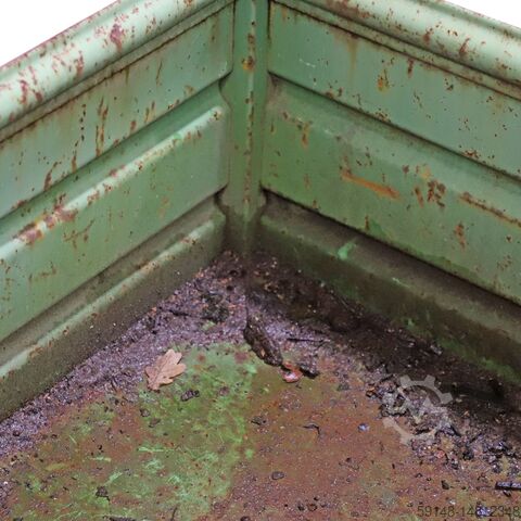 Gebruikte Stapelbak staal vaste constructie stapelbak incl. insteeksleden Kruizinga 98-6163GB