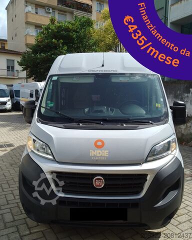 Caravan/camper Fiat Weinsberg Carabus 600 K | 4 Posti Letto | Completamente Attrezzato
