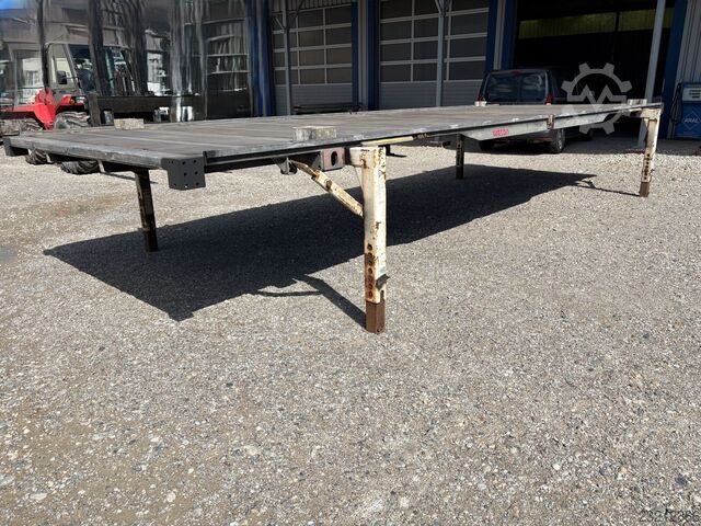 Swap body platform Wecon Verzinkte 7,82m Plattform niedrig 150 mm