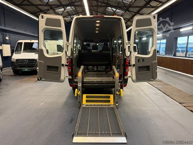 Μίνι λεωφορείο VOLKSWAGEN Crafter L2H2 Klima 8 Sitze + Rollstuhl AMF Bruns