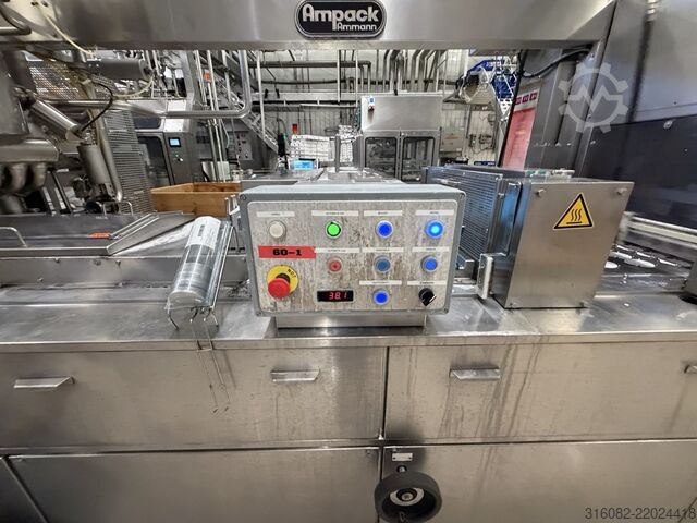 μηχανή γεμίσματος κυπέλλων Ampack Amman AA4 Becherfüllmaschine