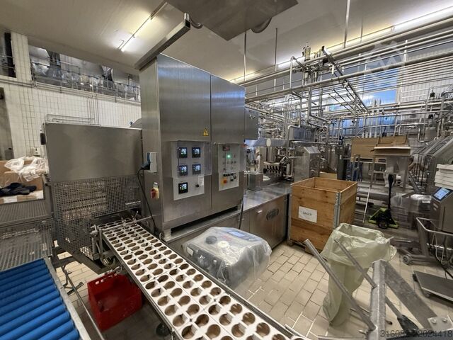 μηχανή γεμίσματος κυπέλλων Ampack Amman AA4 Becherfüllmaschine