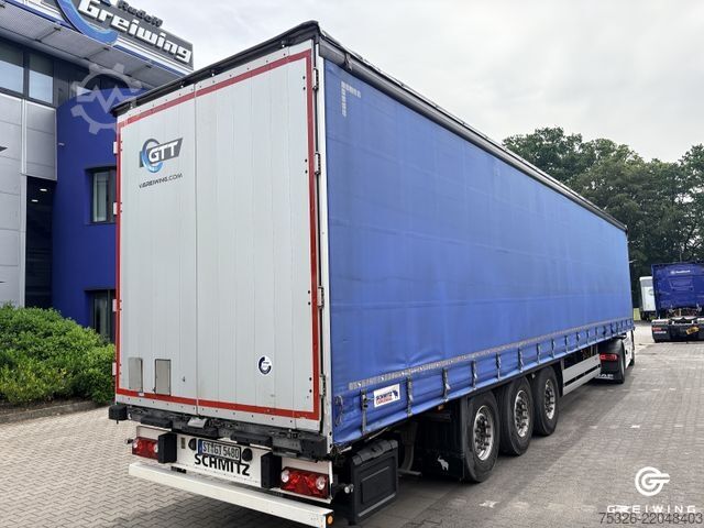 Open oplegger met zeil SCHMITZ CARGOBULL SCS 24/L - 13.62 E B, ADR, Lift