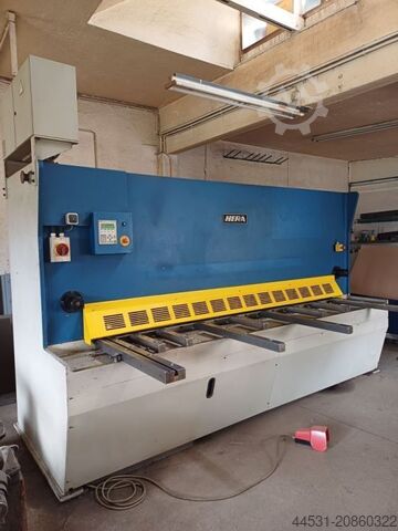 Hydraulic plate shears Hera TK 3000 / 10