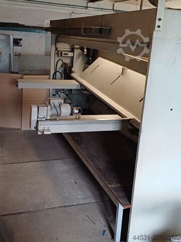 Hydraulic plate shears Hera TK  3000 / 10