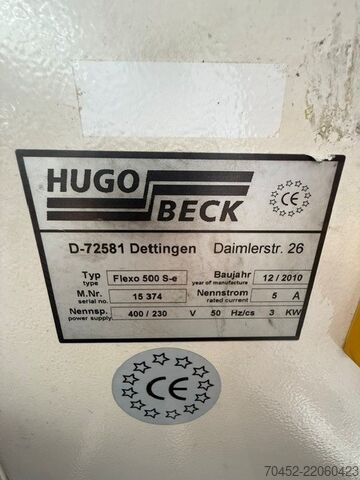 Máquina de embalagem em película Hugo Beck flexo 500