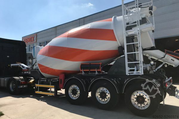 SEMIX TRM12 pótkocsis betonkeverőgép SEMIX TRM12 Anhänger-Betonmischer