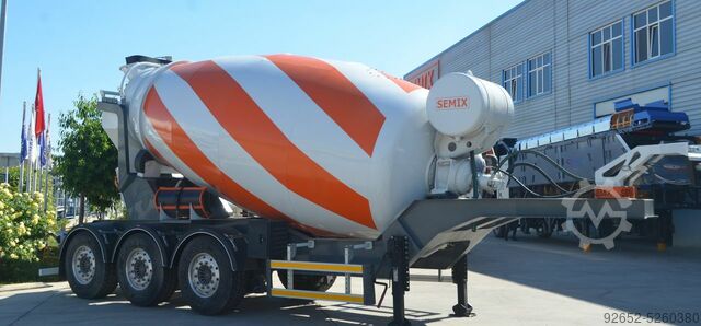 SEMIX TRM12 Betonmixer op aanhangwagen SEMIX TRM12 TRM12 Trailer Concrete Mixer