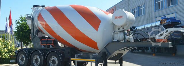SEMIX TRM12 trejler Beton mikser SEMIX TRM12 Trailer Concrete Mixer