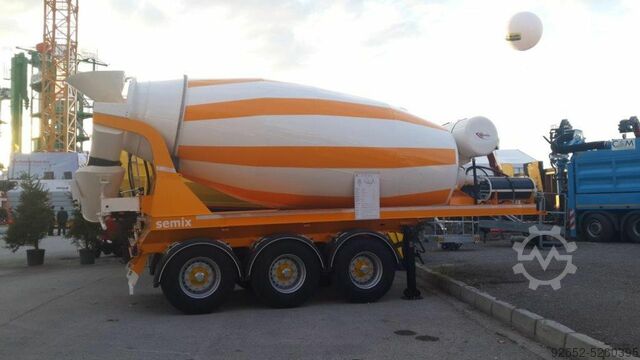 SEMIX TRM12 Betonmixer op aanhangwagen SEMIX TRM12 TRM12 Trailer Concrete Mixer