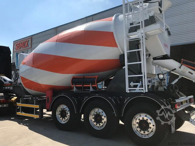 SEMIX TRM12 Betonmixer op aanhangwagen SEMIX TRM12 Malaxeur à béton remorque