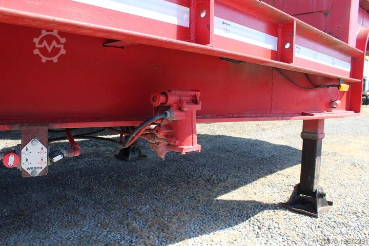 Semiremorcă joasă pentru transportul utilajelor de construcții piacenza semirimorchio carrellone rampe usato