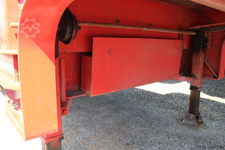 Semiremorcă joasă pentru transportul utilajelor de construcții piacenza semirimorchio carrellone rampe usato