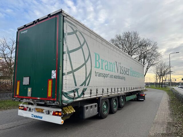 Przesuwne plandeki Krone 3-ass schuifzeilen oplegger