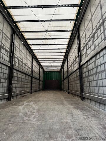 Przesuwne plandeki Krone 3-ass schuifzeilen oplegger