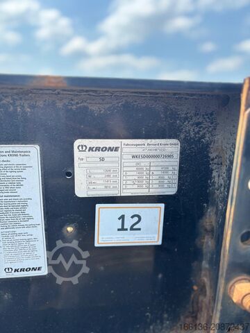 Naczepa Krone Box Liner SDC 27 eLTU4