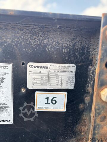 Naczepa Krone Box Liner SDC 27 eLTU4