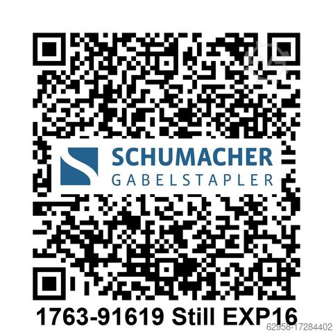 Hoogheffende palletwagen, palletwagen, STILL STILL EXP16 - NUR 245 Bst