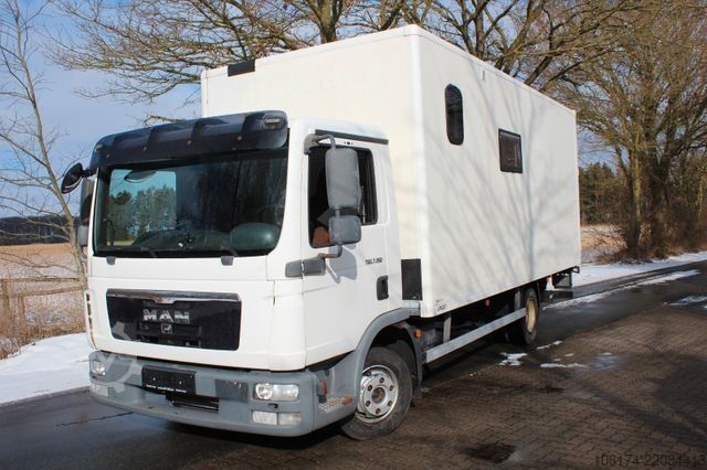 Boxvogn MAN 7.150 BL Koffer mit Ladebordwand  *EX Wohnmobil*
