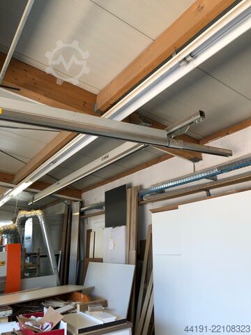 Grue coulissante avec dispositif de levage par aspiration Barbaric B 3 uniWood UW H K 250 V