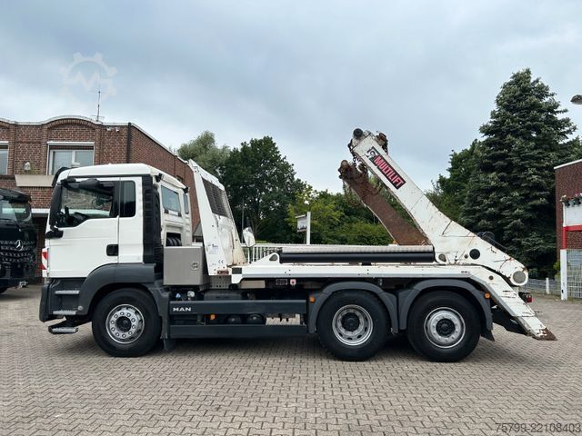 Kippers vrachtauto MAN 26.420 TGS Multilift Absetzkipper