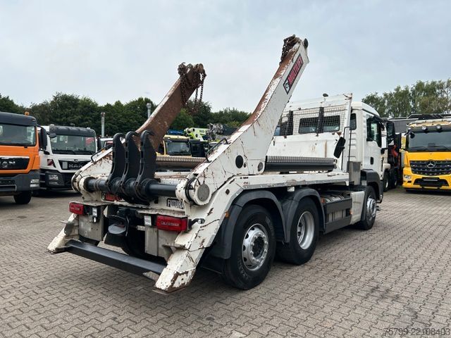 Kippers vrachtauto MAN 26.420 TGS Multilift Absetzkipper