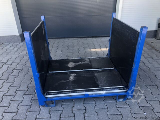 Hálós doboz egymásra rakható és összecsukható  1200x1000 mm faltbar
