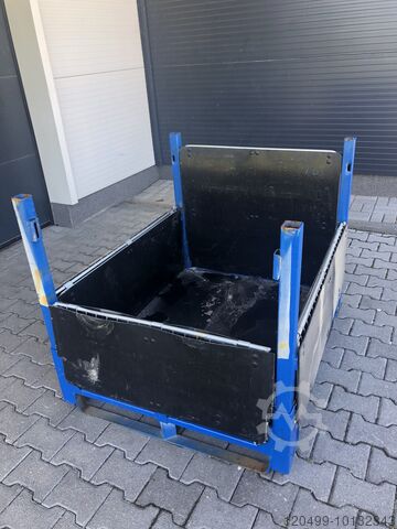 Hálós doboz egymásra rakható és összecsukható  1200x1000 mm faltbar