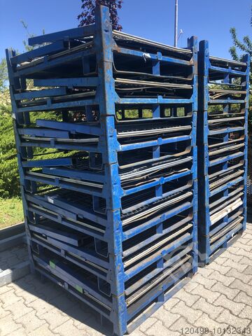 Hálós doboz egymásra rakható és összecsukható  1200x1000 mm faltbar