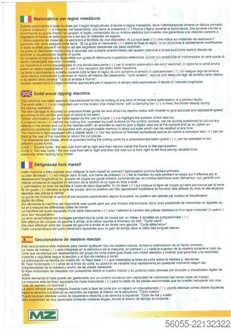 Automatyczna piła do litego drewna MZ PROJECT LC 4000