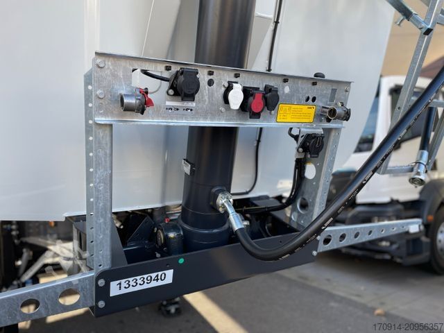 Kipper Auflieger SCHMITZ CARGOBULL SKI 24 SL 7.2- 24.6m3/ne/Liftachse/LED