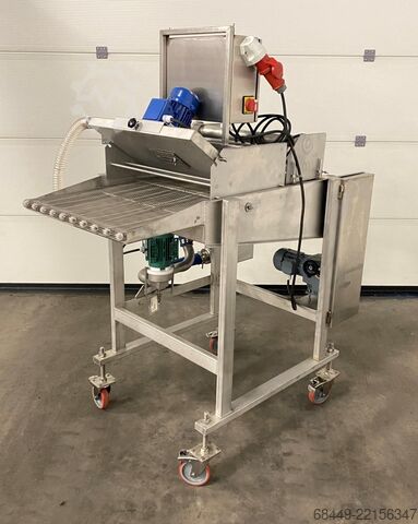 Sistema de empanado húmedo tipo WTC 600  Eiwitteermachine, Type WTC 600
