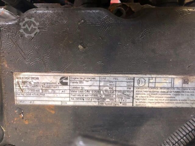 Udstyr Cummins QSB4.5 152