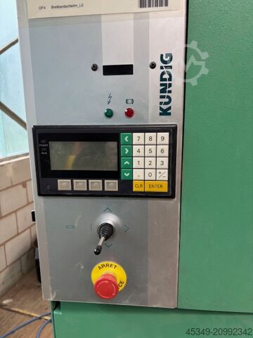 șlefuitor cu bandă lată Kündig Duplex 1100