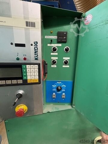 șlefuitor cu bandă lată Kündig Duplex 1100