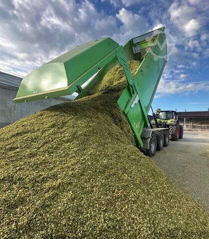 Mezőgazdasági konténer hidraulikus hátsó ajtóval Container-Vertrieb-Chemnitz Agrar Container / Silagecontainer