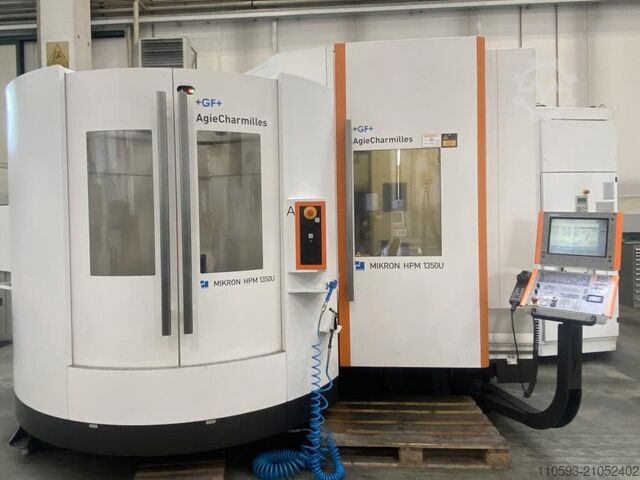5-assig bewerkingscentrum Mikron HPM 1350 U