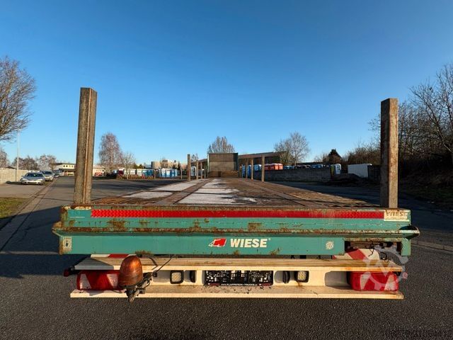 Auflieger mit Arbeitsbühne  Plattform Wiese/SA 3-36PT