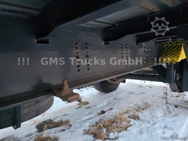 Flatbed truck with tarp MAN TGX 26.500 / Zug / Ret / Lenkachse / XL Zertifik