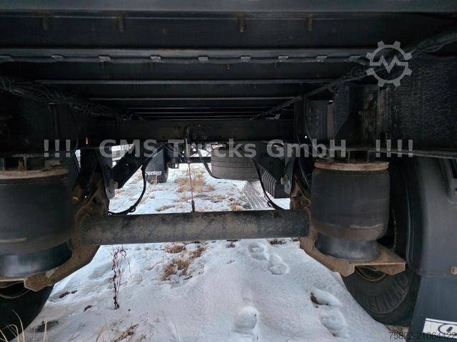 Flatbed truck with tarp MAN TGX 26.500 / Zug / Ret / Lenkachse / XL Zertifik