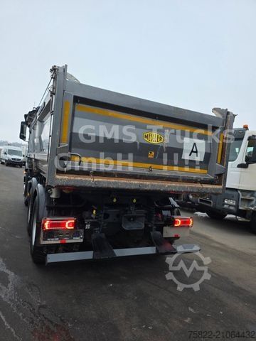 Three-sided tipper truck MERCEDES-BENZ Arocs 2653 / 6X4 / Meiller BORDMATIK / 50mm AHK