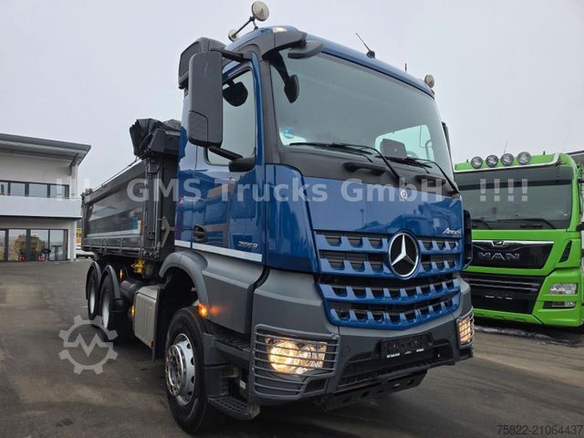 Tipper truck MERCEDES-BENZ Arocs 2653 / 6X4 / Meiller BORDMATIK / 50mm AHK