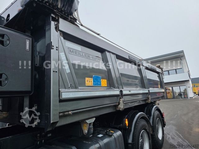 Tipper truck MERCEDES-BENZ Arocs 2653 / 6X4 / Meiller BORDMATIK / 50mm AHK