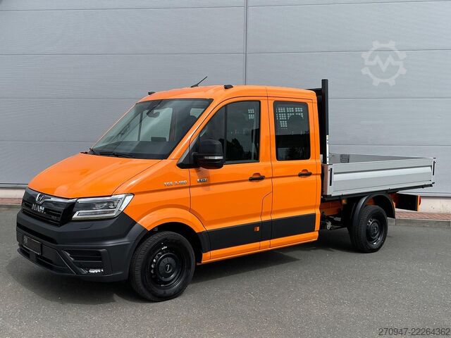 Furgoneta pick-up MAN TGE 3.180 Pritsche DOKA MR 4x4 ACC LED DIFF-SPER