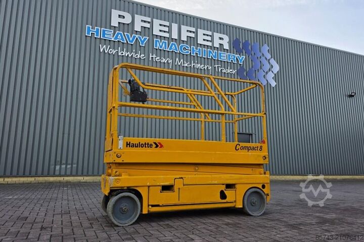 Schaarlift Haulotte Compact 8 Electric, 8.2m Working Height, 350kg Cap