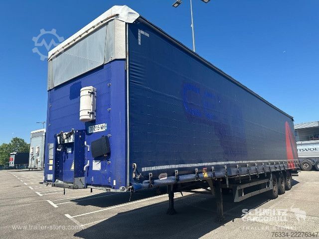Brandalı açık yarı römork Schmitz Cargobull Semitrailer Curtainsider Mega